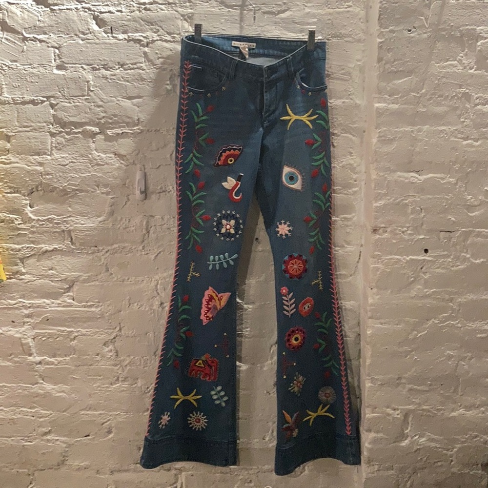 Pair of funky Alice+Olivia pants